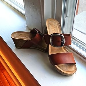 Size 6 yokono leather shoes